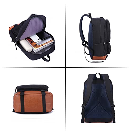 Sxocsf Superhero Kids Backpacks 2D Anime Printed Backpack 17.3" Black Waterproof Laptop Backpack Teenage Travel Backpack Lightweight Casual School Backpack For Boys #TOP5