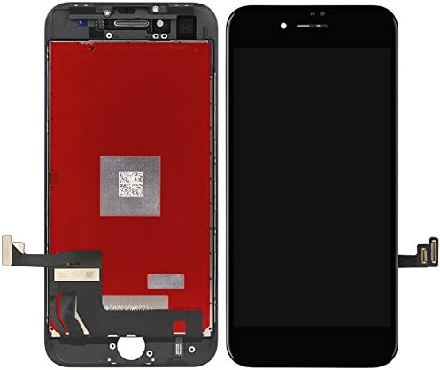with Repair Tools Kit for iPhone 8 Plus 5.5 Inch LCD Touch Digitizer Display Screen Replacement Full Frame Assembly in Black