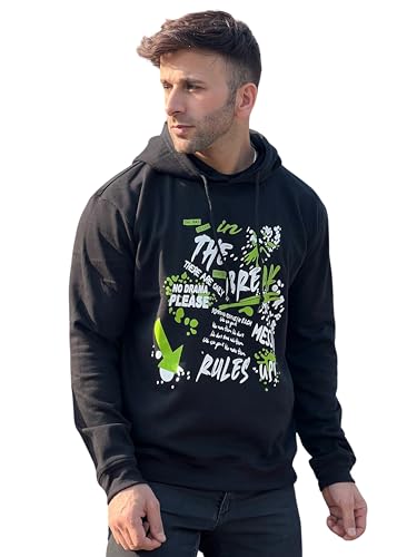 Image of GRITSTONES Men Full Sleeve Fleece Hoodie
