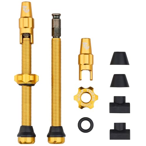 �E���t�g�D�[�X(Wolf Tooth) Tubeless Valve Stem Kit for Clik Valve - 60mm Gold