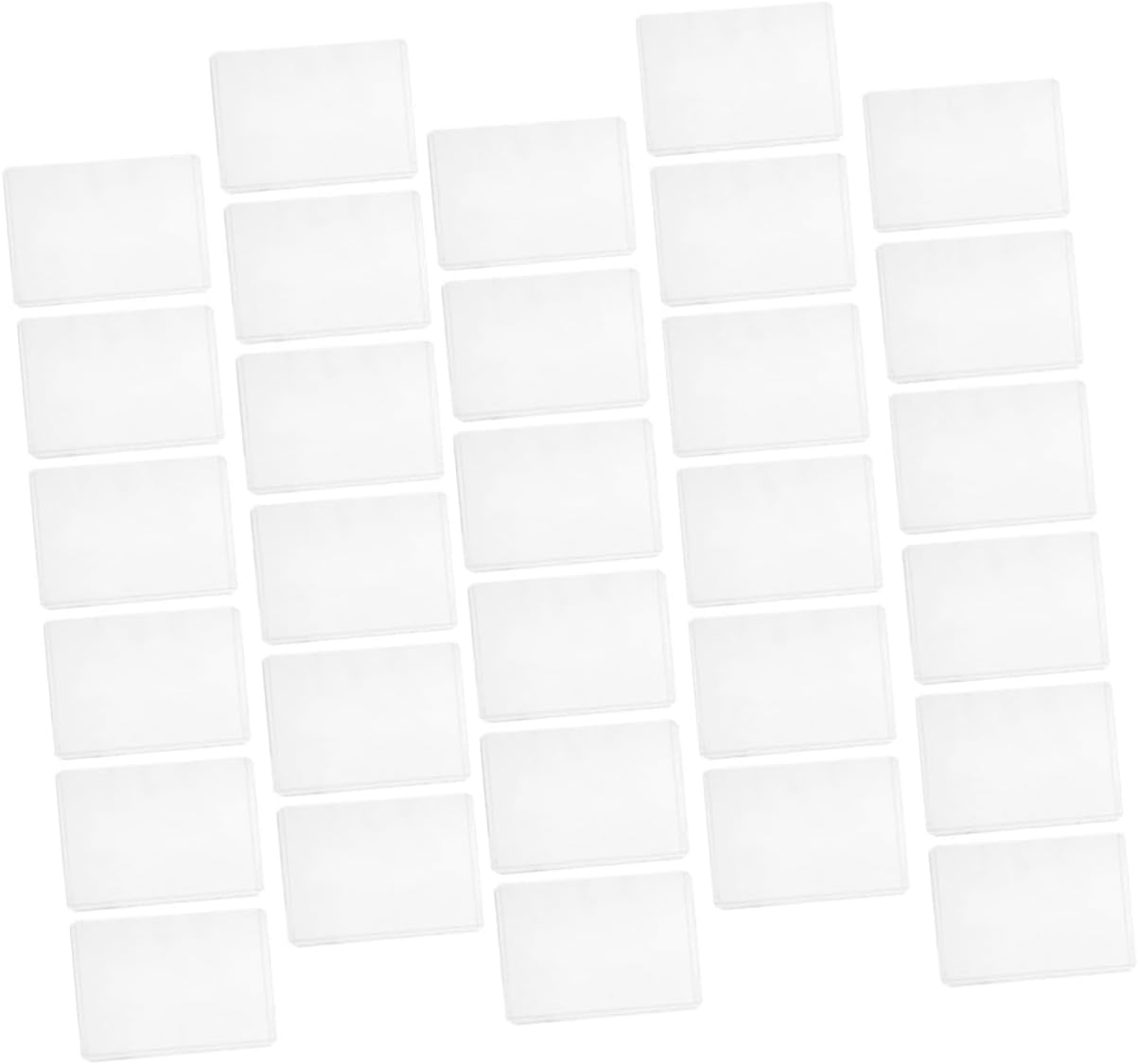 150pcs Transparent Card Sleeves -Scratch for Photos Trading Cards Top-Open Design for Easy Access for Collectors and Organizing Your Collection