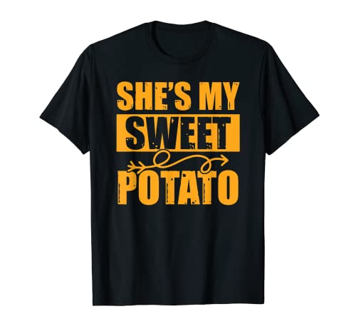 Thanksgiving She's My Sweet Potato I Yam Matching Christmas T-Shirt