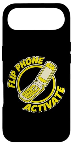 Flip Phone Activate Retro 90s Tech �m�X�^���W�A���D�� �X�}�z�P�[�X iPhone Air �p