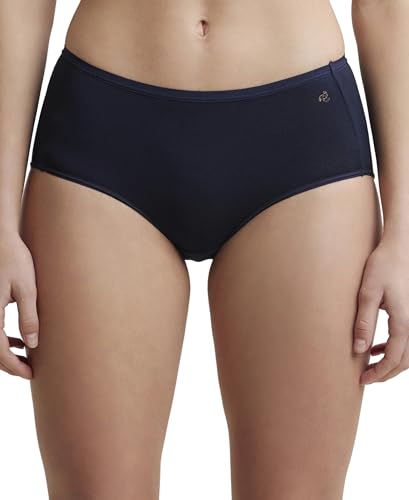 Image of Jockey 1809 Women's Full Coverage Micro Modal Elastane Stretch High Waist Full Brief with Exposed Waistband and Stay Fresh Treatment