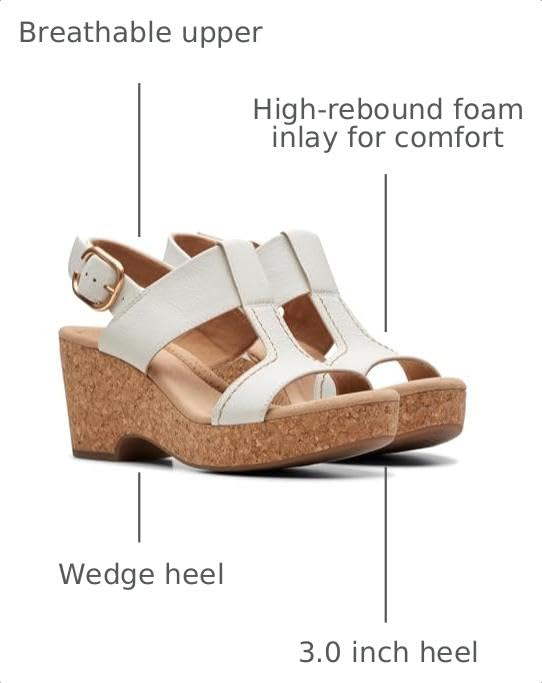 Image of Clarks Women's Giselle Style | Casual Sandals