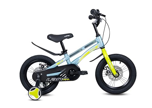 Upten LanQ Mars Kids Bike Children Bicycle Girls Boys 14 16 18 inch Alloy Cycle (14 inch, Green)
