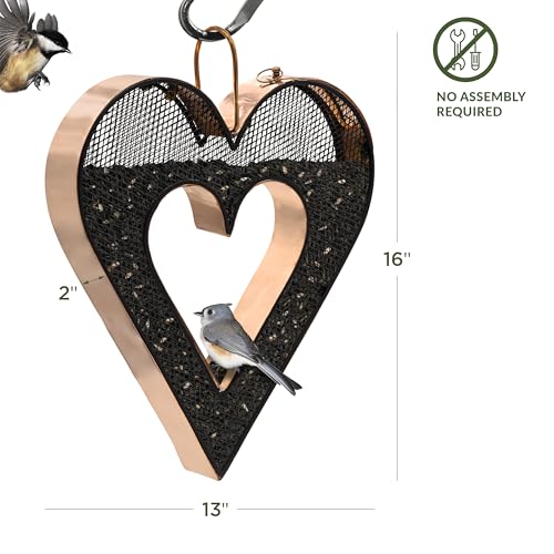 Good Directions Copper Heart Mesh Bird Feeder by Good Directions - Image 4