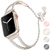 Produktbild Aottom Kompatibel für iWatch Armband 38 mm Damen Gold Glitzer,Armband iWatch Series 3 Edelstahl Uhrenarmband iWatch 38 Ersatzband Smartwatch Sportband für iWatch 38mm Series 3/2 / 1