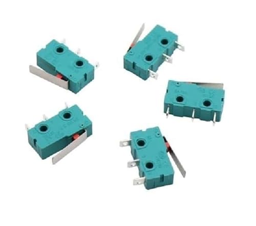 Miniature Limit switches for 5 Printers, KW4-3Z-3, Double-Break, dustproof and Heat-Resistant.