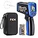 FKM Laser Thermometer Gun -58°F~1112°F(-50°C~600°C),Non Contact Infrared Thermometer Gun for Industrial,Engine,HVAC,Kitchen Cooking,Digital Temperature Gun Adjustable Emissivity,Not for Human