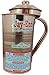 Yusra Gifts Indian Ayurveda Copper Water Jug Pitcher -Jay - ENN Pure Copper Pitcher Jug for Storing Drinking Water