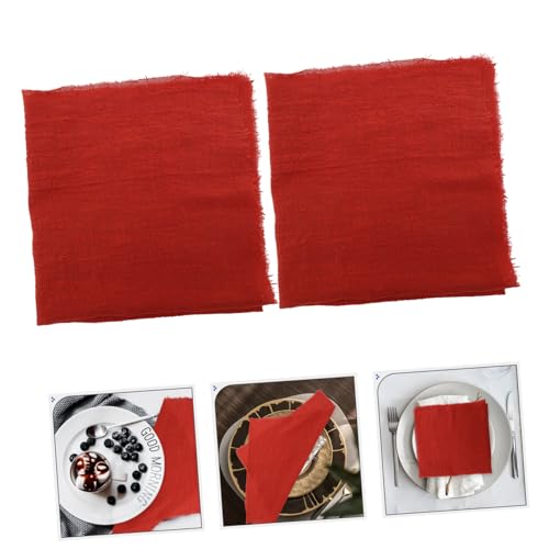 Servilleta de Tela Zerodeko 16.9" x 16.9" Poliéster Roja miniatura 6