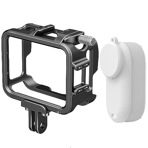 HUAYUWA-Aluminium-Frame-Cage-Compatible-for-Insta360-GO3-Metal-Durable-Housing-Cage-Protective-Case-Cover-for-Insta-360-GO-3-Action-Camera-Accessories