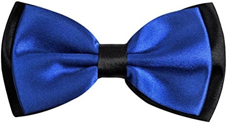 Alizeal Bowtie for Men Fancy Adjustable Pre Tied Wedding Party Bow Ties, Royal Blue