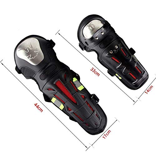 Rodilleras de motocicleta anticaída con coderas: juego de protección para conductores 5