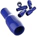 Produktbild AUPROTEC 50x Isolationstülle für Kabelschuhe 1,5mm² - 2,5mm² blau V015 PVC Isolation für unisolierte Rohrkabelschuhe UVM