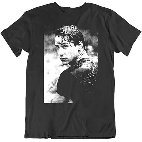 LuxUnatcc Keanu Reeves Point Break Surf Foto Fan v3 Weiß Gelb Schwarz Rot Herren Damen t Shirt 100% Cotton Size M