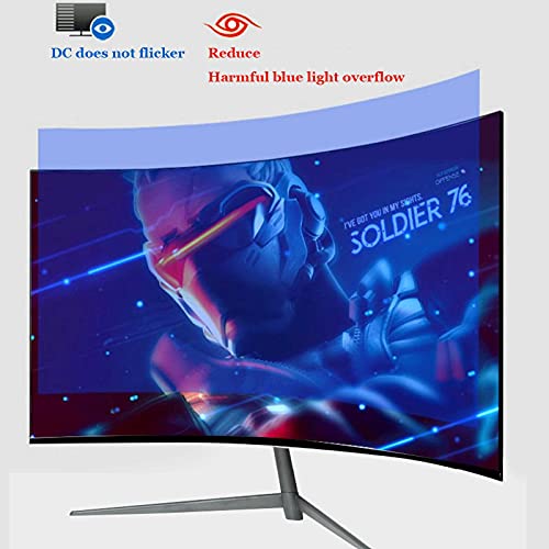 Image of Portable Monitor 24-inch Full Hd Led Computer Monitor 1920x1080p Curved Gaming Game Monitor 165hz with Dc+hdmi+dp+ Audio Interface
