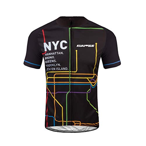 Uglyfrog Camisa de Ciclismo para Hombre de Manga Corta Respirable para Hombre...