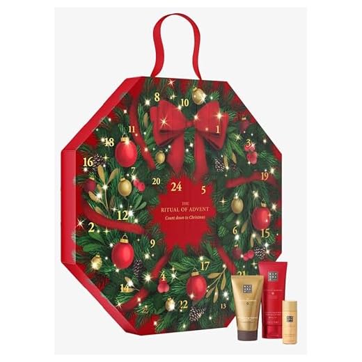 RITUALS, The Ritual of Advent, Adventskalender 2022 im Wert von 130 € – Beauty Adventskalender für Frauen und Männer mit 24 Luxusgeschenken, unter anderem 4 Adventskerzen – mit Geschenkbox & Schleife