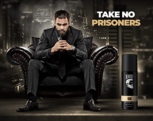 Image of Beardo Men's Godfather EDP Perfume 100ml & Don Perfume Body Spray 150ml Gift Set (Set of 2)
