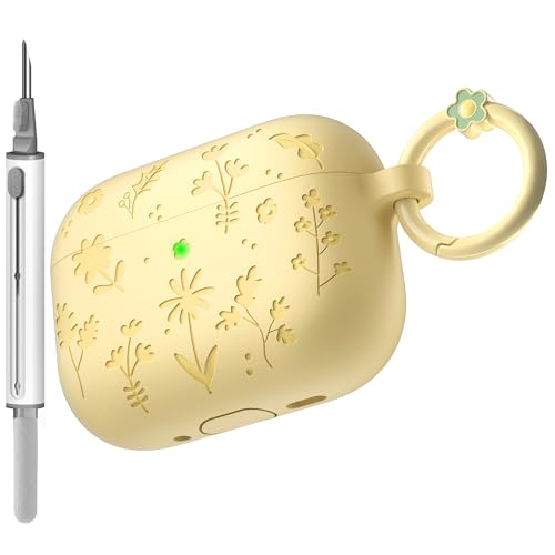 AirPods Pro 3P[X(2025)p DamonLight t[ ϏՌ ی\tgVRP[XJo[ N[jOyƃt[L[`F[t Apple Airpods Pro 3p (CG[)