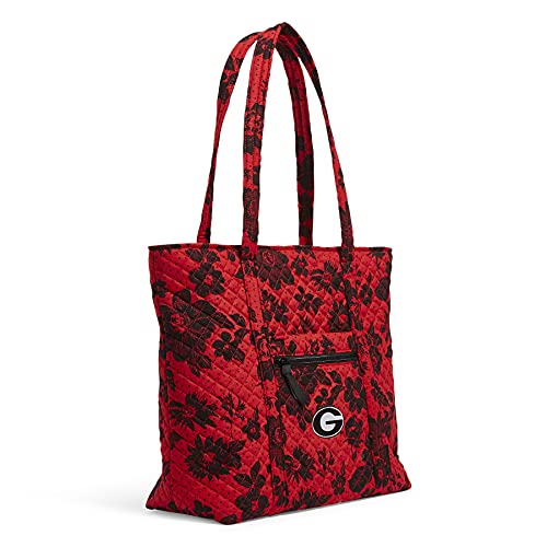 Image of Vera Bradley womens Cotton Collegiate Vera Tote Bag (Multiple Teams Available)