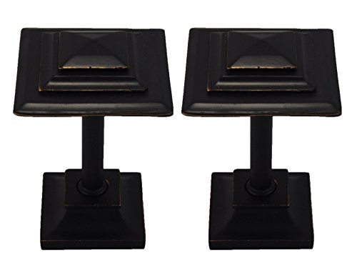 Urbanest Rockwell Designer Decor Drapery Medallion Holdback, 2 Pieces, Bronze with Gold