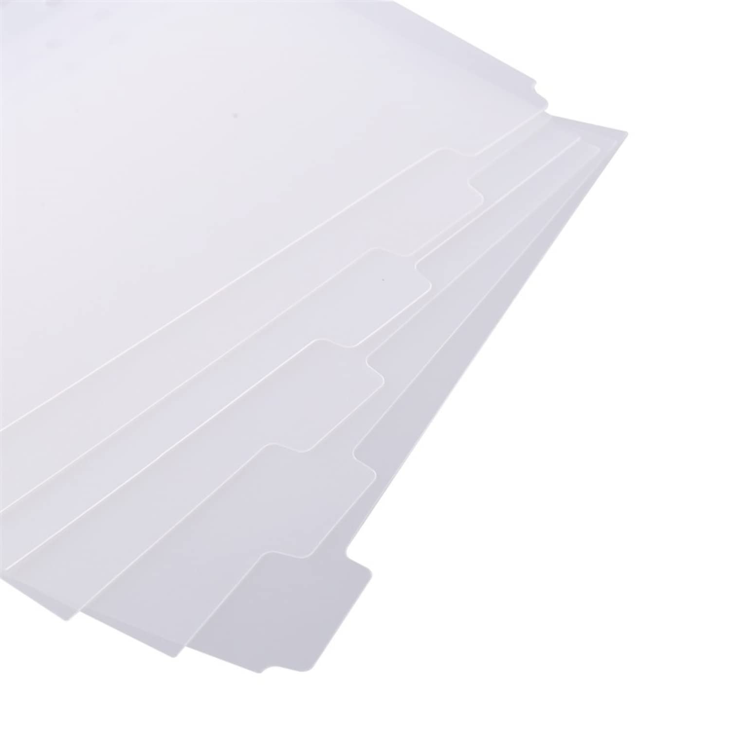 10 Divisori A5 Per Raccoglitori A 6 Anelli – In PVC Resistente, Con 10 Linguette Colorate – Per Organizzare Documenti E Timbri – Casa, Scuola, Ufficio