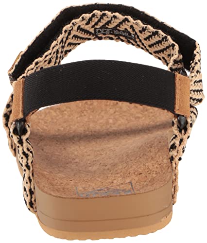 Reef Womens Cushion Rem Sport Sandal, Black/Tan, 9 Us #TOP2