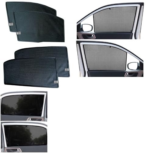 Image of WolkomHome car Fix Curtain Window Shades Half Curtains Sunshade for Swift Type-2