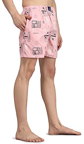 Image of Men's Pure Cotton Regular Printed Boxer