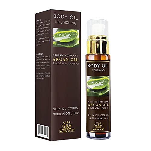 Nourishing Body Oil Argan With Aloe Vera And Carrot 50 Ml
