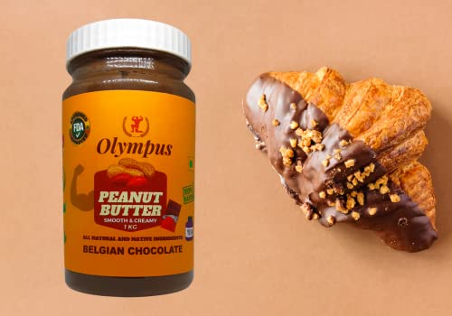 1Kg Olympus All Natural Peanut Butter (Belgian Chocolate)