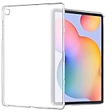 Yoowei Funda Compatible con Samsung Galaxy Tab S6 Lite 10.4' 2020(SM-P610/P615), Espalda Translúcida Mate Blanda Flexible Ligera Ultra Delgada Protectora Case per Tab S6 Lite