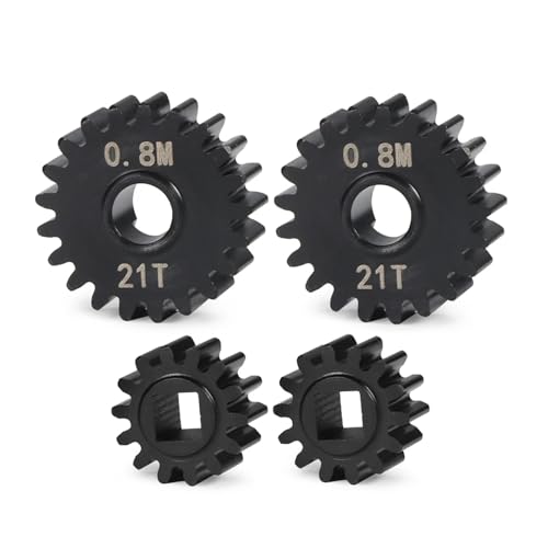 RC�N���[���[�p�A�b�v�O���[�h�p�[�c For Axial For Capra F9 For SCX10 III For AR45P 1/10 0.8M 21T/14T 23T/12T �I�[�o�[�h���C�u �|�[�^�� �M�A �Z�b�g RC ���O �N���[���[ �|�[�^