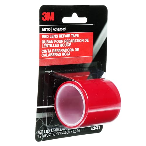 3M Red Lens Repair Tape, 03441, 1.875 in x 60 in