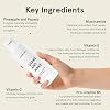 JAXON LANE SHAKE AND WAKE Exfoliating Powder Face Wash w/Papaya Enzymes Powder, Aloe Vera, Vitamin C, Vitamin E, Niacinamide Serum, AHA | Anti Aging Deep Pore Cleanser for Acne Prone Skin (2 Bottles)