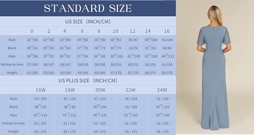 Beads Short Sleeve V-Neck Wedding Guest Dress with Slit Chiffon Mother of The Bride Dresses Formal Evening Party Dress4