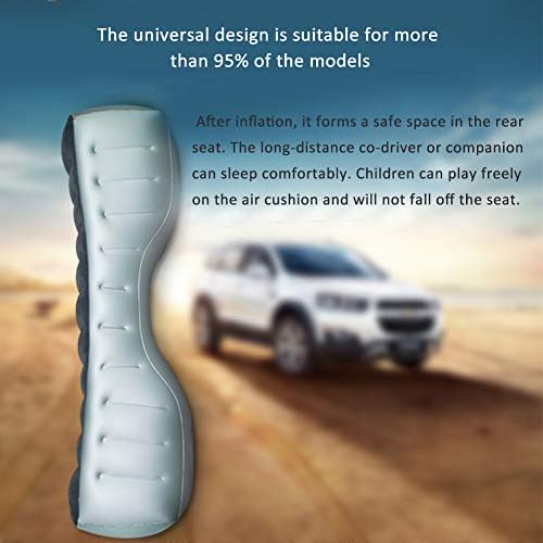Gorgebuy Car Mattress Inflatable Back Seat Gap Pad Air Bed Cushion for Car Travel Camping