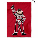 College Flags & Banners Co. Ohio State Buckeyes Standing Brutus Garden Flag