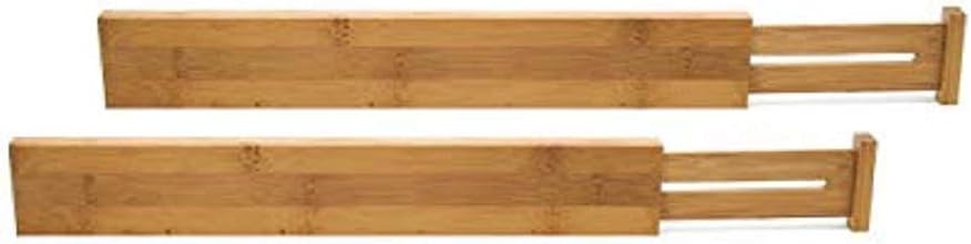 Bamboo S/2 Kitchen Drawer Dividers
