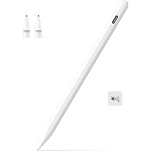MEKO Stylus Pen for iPad 2018-2026, Ultra-Quiet Apple iPad A16 Pencil | 15H Battery Life, Silent Writing Design, Palm&amp;Tilt, for iPad 6-11, Pro 11"/12.9"/13/M4/M5, Air 3/4/5/M2/M3, Mini 5/6/7