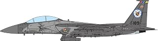 JCW 1/72 F-15E US Air Force 4th Fighting Airplane, 75th Anniversary Painting, Complete Product