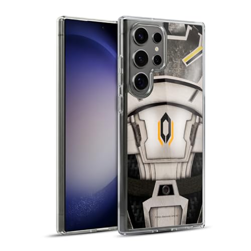 Funda Mass Effect Cerbero S23 Ultra gel flexible evita arañazos