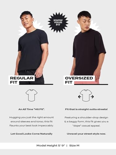 Image of Bewakoof Official Marvel Merchandise Men's 100% Cotton 220 GSM Graphic Print Oversized Fit Round Neck T-Shirt