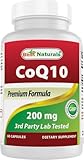 Best Naturals COQ10 200 mg, 60 Capsules