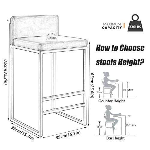 Tabourets de salle à manger légers pour optimiser les petits espaces - 3