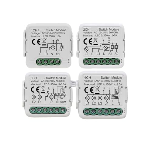 Módulo de interruptor inteligente para pasillos largos con control bidireccional de lámparas 2
