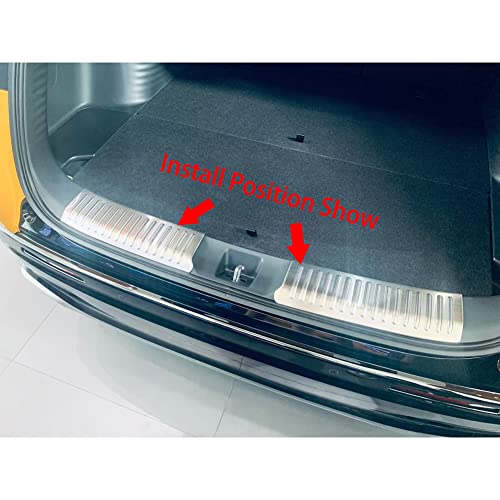 Beautost for Honda HR-V HRV 2023 2024 2025 2026 Rear Interior Bumper Sill Plate Guard Cover Trims (Carbon Fiber Black) by Beautost - Used condition - Image 6